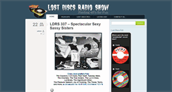 Desktop Screenshot of lostdiscsradio.com
